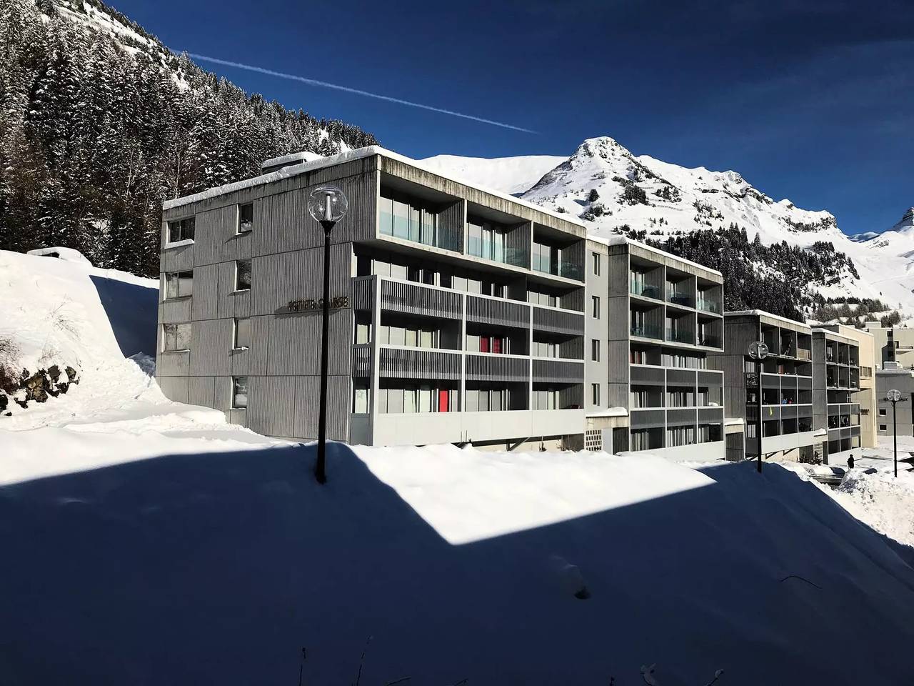 Entire studio, New studio · Centre station · Balcony in Flaine, Arâches-la-Frasse