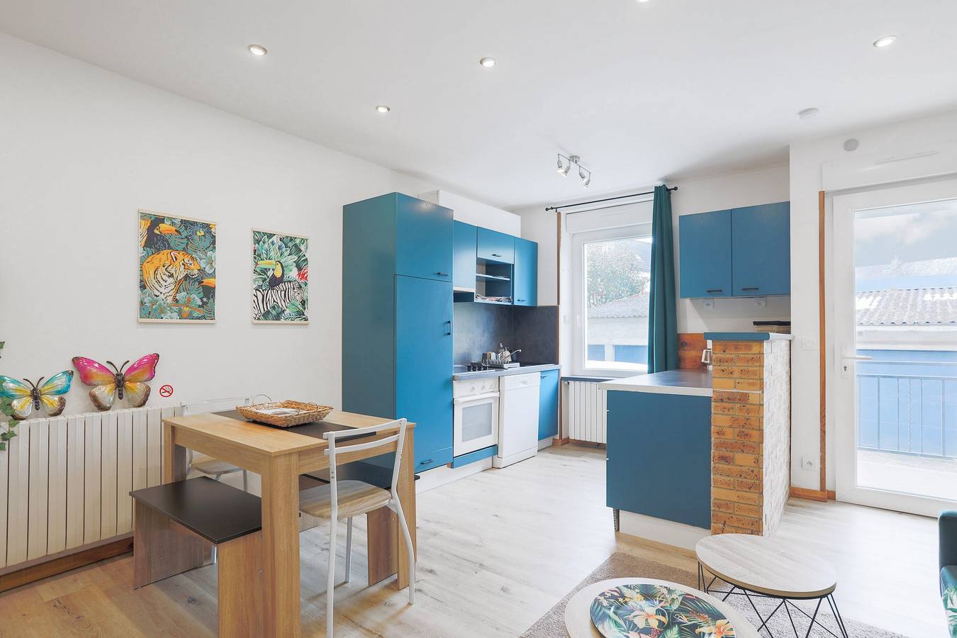 Villa 'Oasis Tropicale A Cleguerec' met privéterras, privétuin en Wifi in Cléguérec, Pontivy en omgeving
