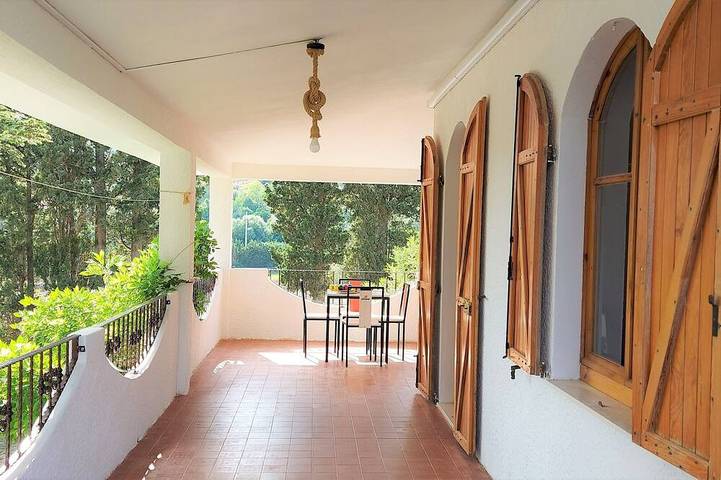Maison de vacances pour 6 personnes, avec Balcon et Jardin dans Portixeddu