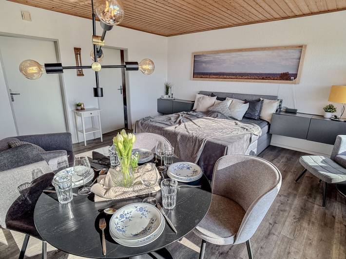 Ferienwohnung für 4 Personen, mit Balkon und Ausblick in Horumersiel - 3