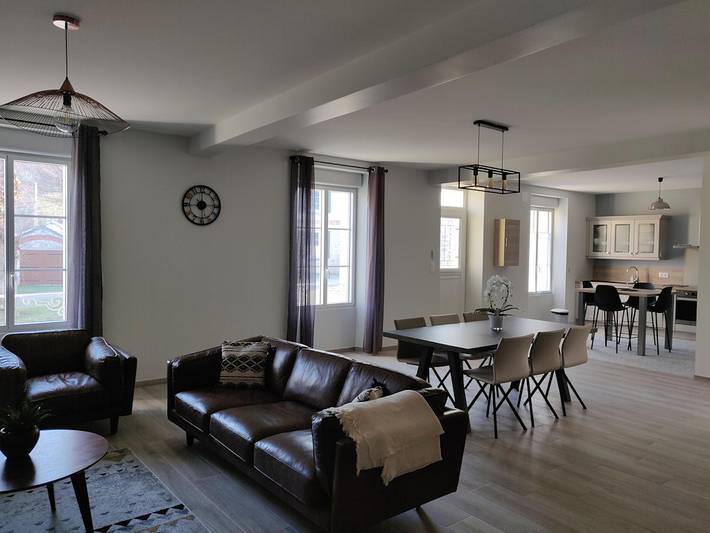Gîte pour 6 personnes, avec jardin et terrasse