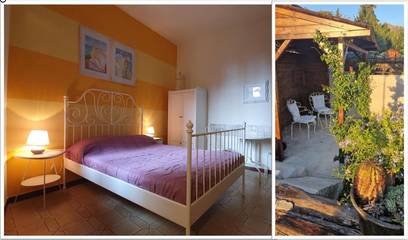 Maison d’hôte pour 2 personnes, avec jardin à Bonassola