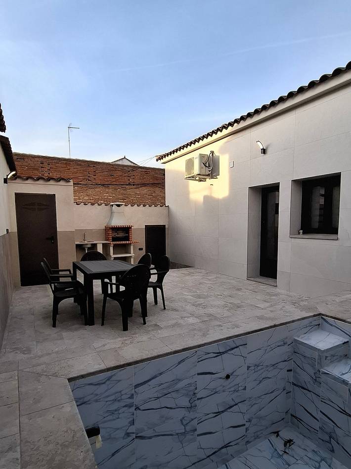 Apartamento para 8 personas, con jardín en Castilla-La Mancha