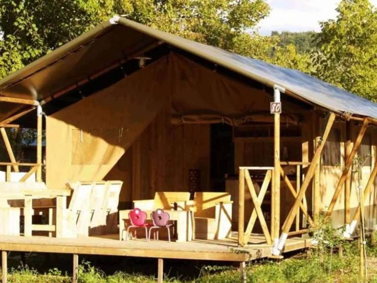 Tienda Lodge para 8 con Terraza en Sartène in Sartène, Distrito de Sartène