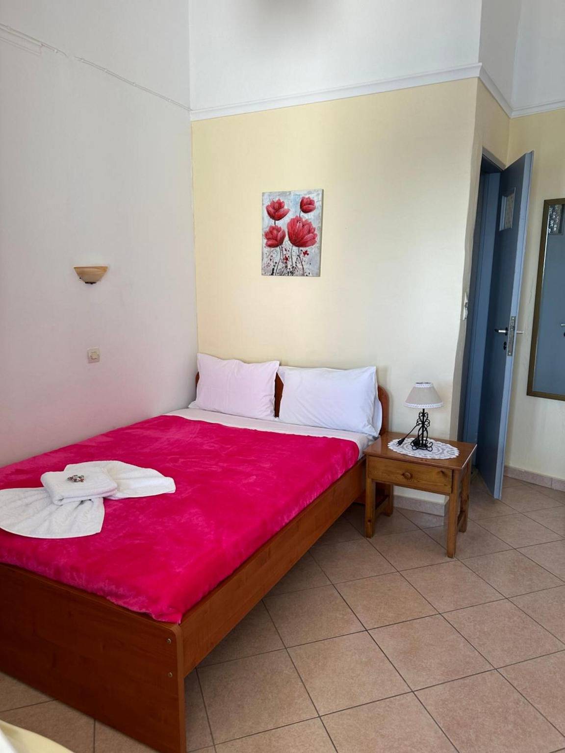 Chambre d’hôtes « Single Room Sea View No 2 » avec vue mer, Wi-Fi et climatisation in Agia Galini, Région de Réthymnon