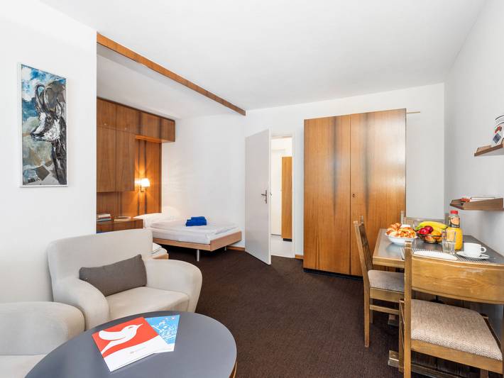 Ferienwohnung für 2 Personen, mit Sauna und Balkon, mit Haustier in Davos - 3