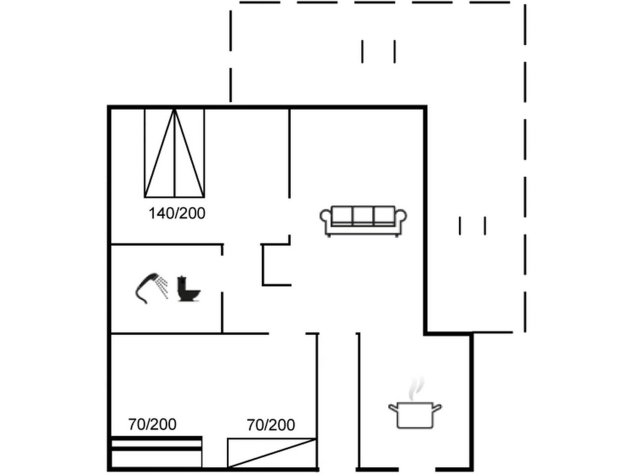 Ganze Wohnung, "Boris" - 500m from the sea in Løjt, Apenrade