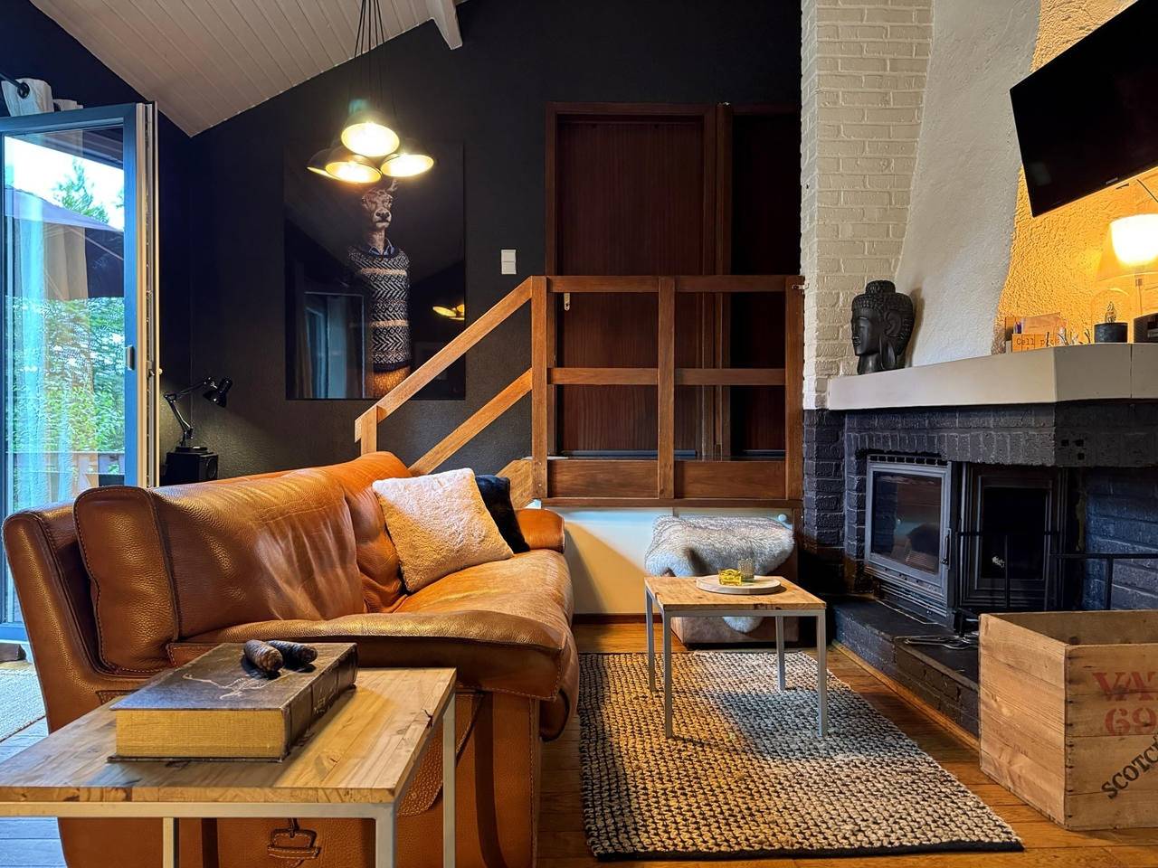 Gezellig chalet in Durbuy met open haard in Beffe, Rendeux