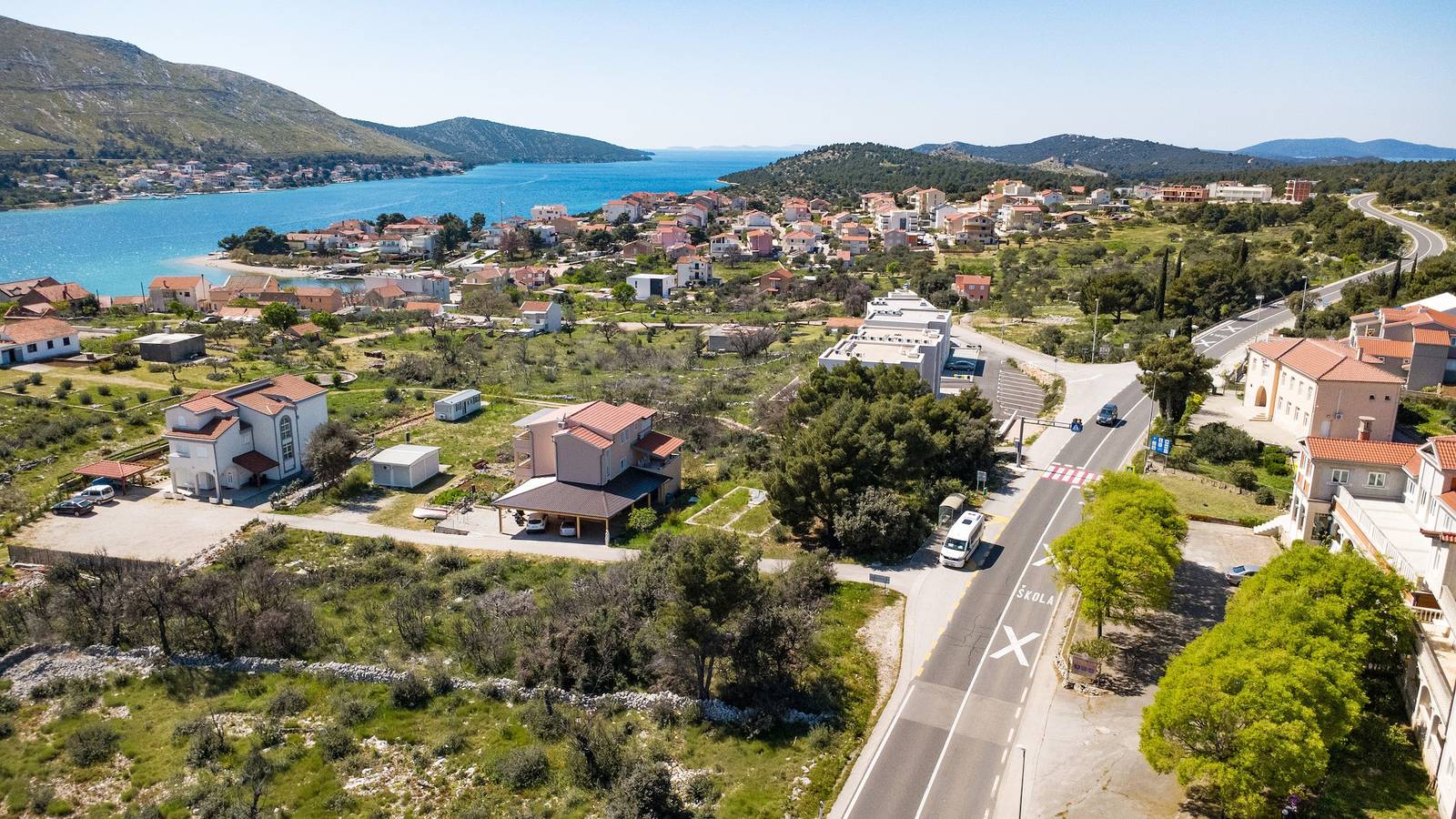 Ganze Wohnung, 2-Zimmer-Ferienwohnung mit Balkon und Meerblick Grebastica, Sibenik A-24046-a in Grebastica, Šibenik-Knin