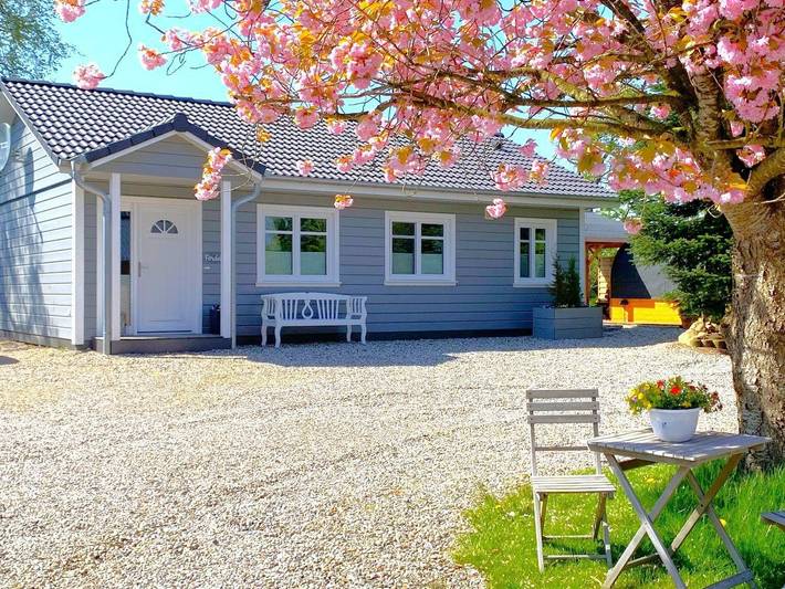 Ferienhaus für 4 Personen, mit Terrasse und Garten sowie Sauna in Dollerup