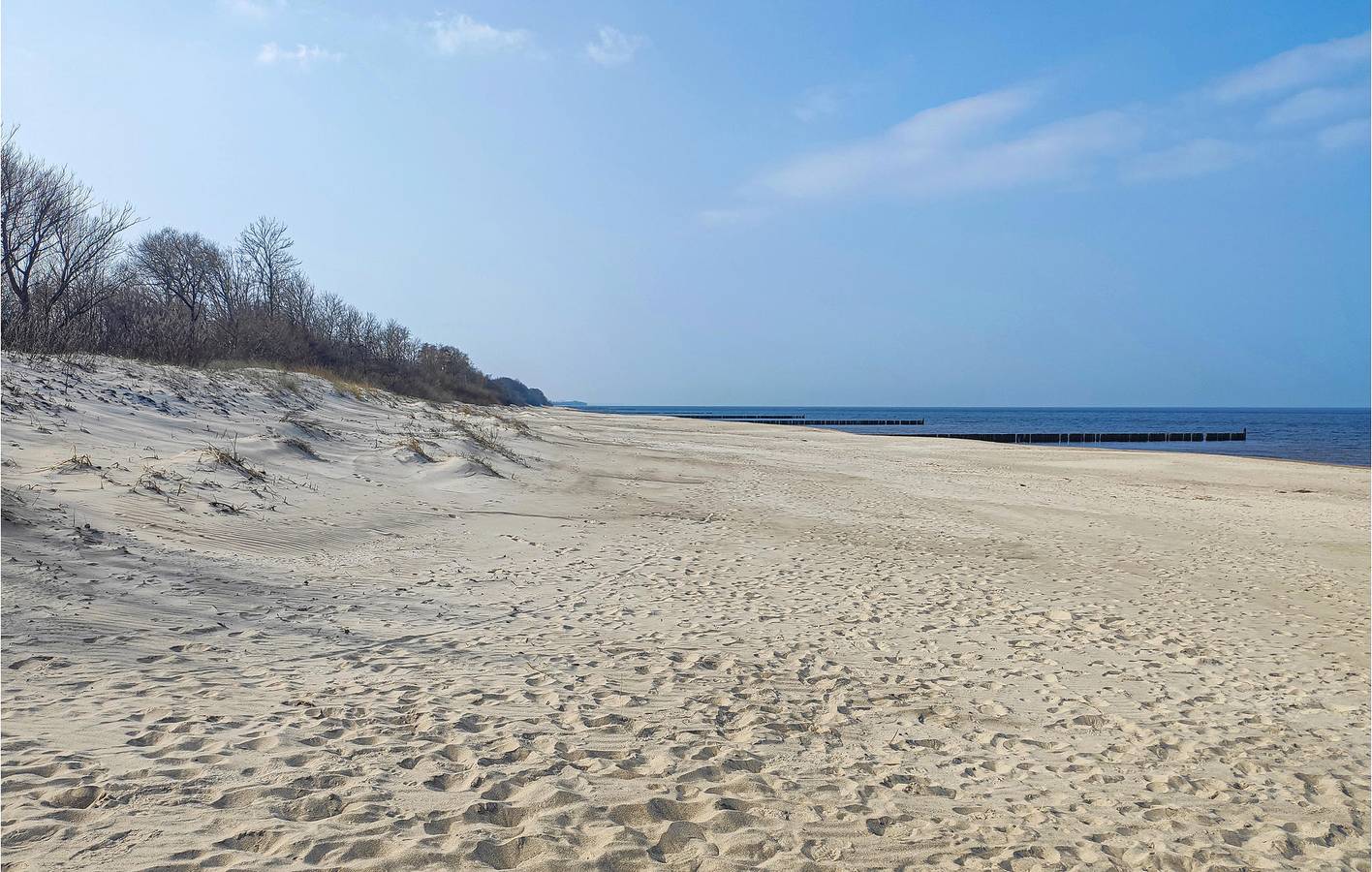 Ferienhaus für 6 Personen mit Terrasse in Warnowo, Stettiner Haff