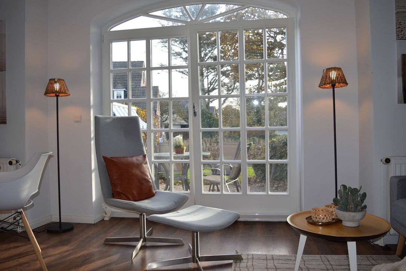 Ganze Wohnung, Moderne 3-Zimmerwohnung mit Süd-Terrasse und Strandkorb in Westerland in Westerland, Sylt (Gemeinde)