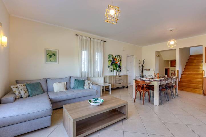 Villa voor 8 personen met tuin in Rethymno (City), Rethymno en omgeving