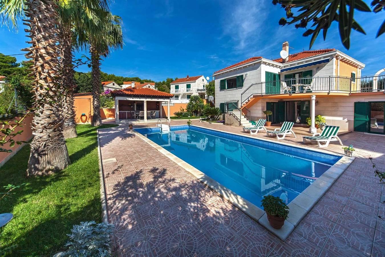 Villa per 8 persone con piscina in Sumartin, Brac