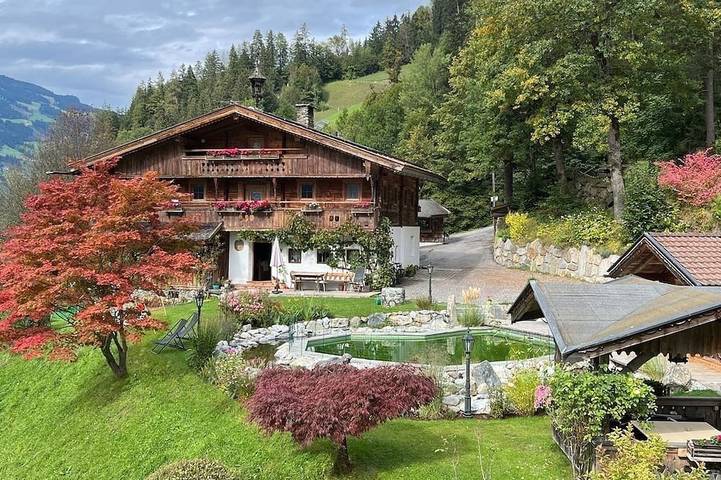 Ferienhaus für 4 Personen, mit Pool und Garten im Zillertal