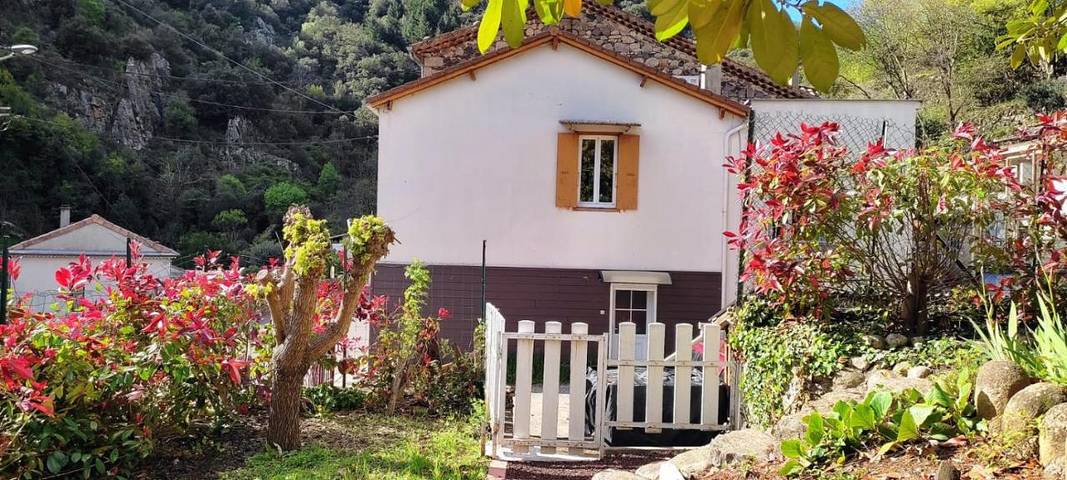 Maison de vacances pour 2 personnes, avec Terrasse ainsi que Jardin et Vue