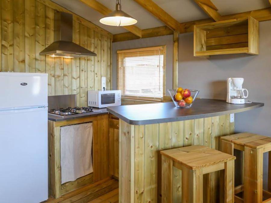 Camping Ker Yaoulet - Lodge 4 personen - Cocoon 4 Personen 2 Zimmer 32m² in Ambon, Côte des Mégalithes