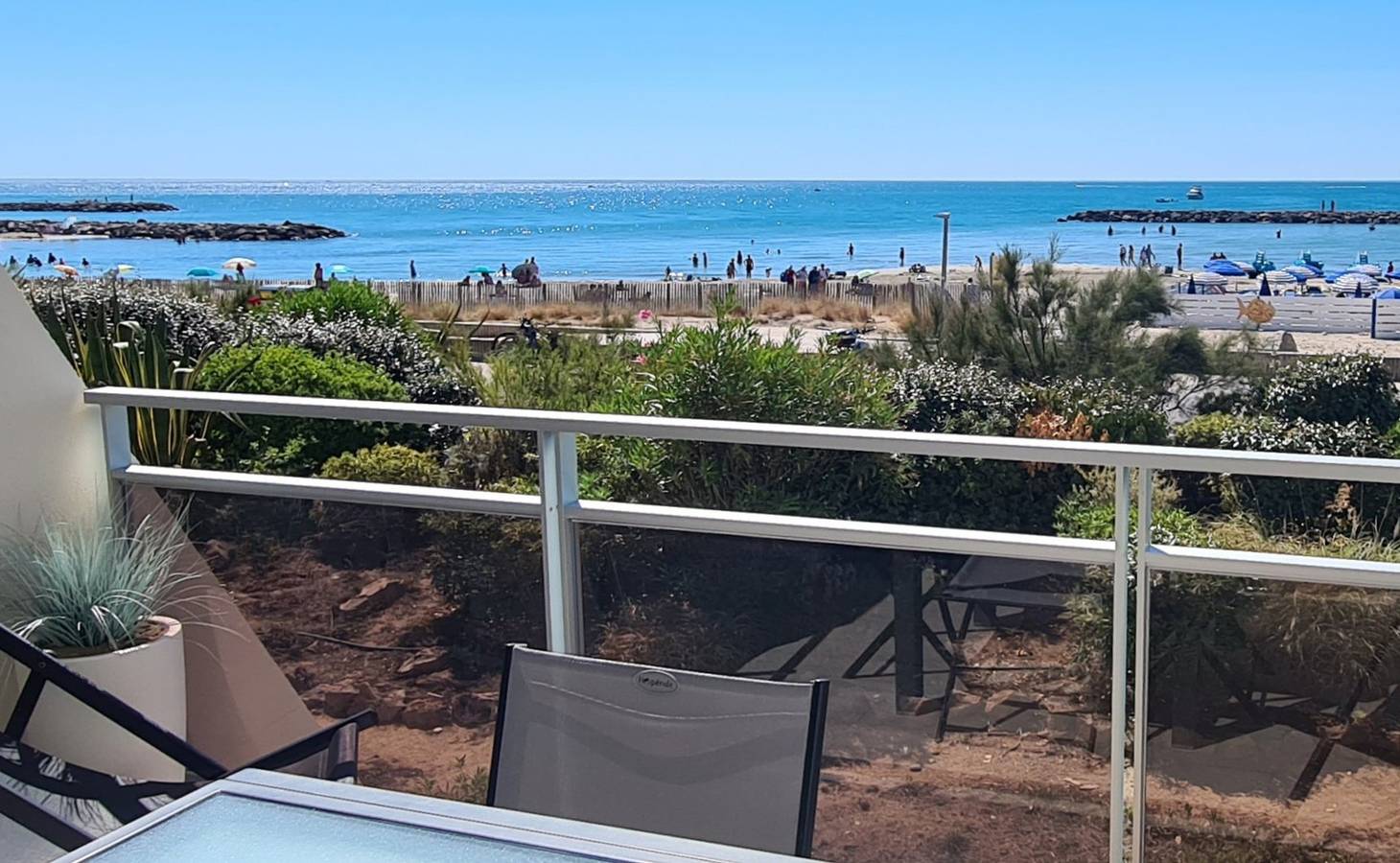 Studio entier, Studio cabine, belle vue mer, Wifi, parking in Palavas-les-Flots, Côte d'Améthyste