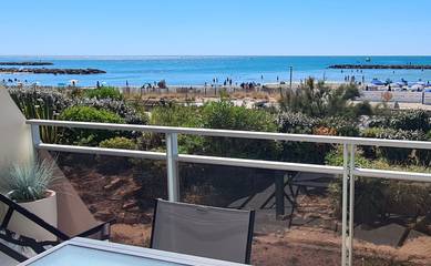 Gîte pour 4 personnes, avec terrasse à Palavas-les-Flots