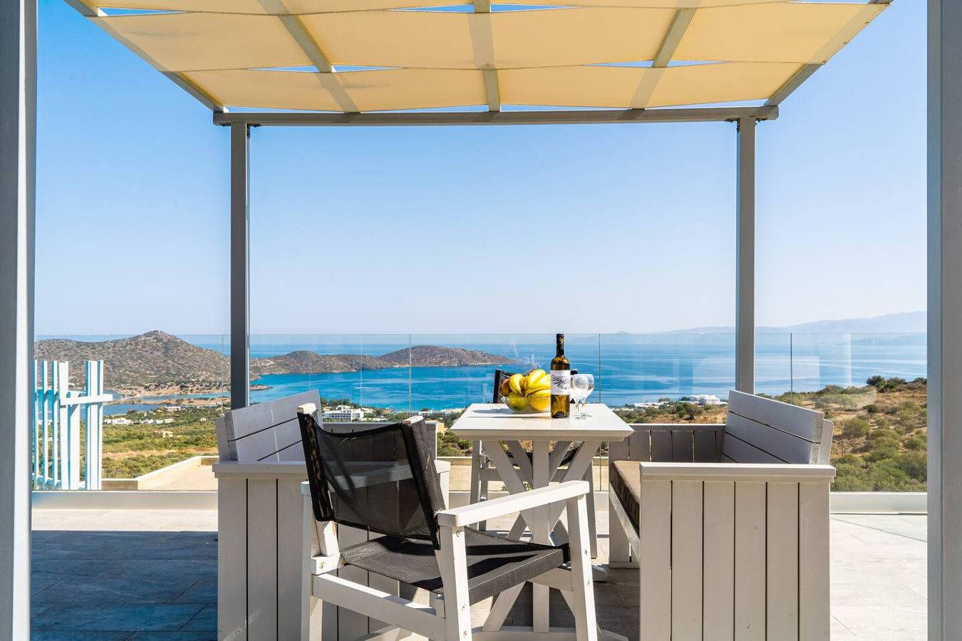 Seaview Villa Private Pool & Bbq, near Elounda Bay in Elunda, Lasithi