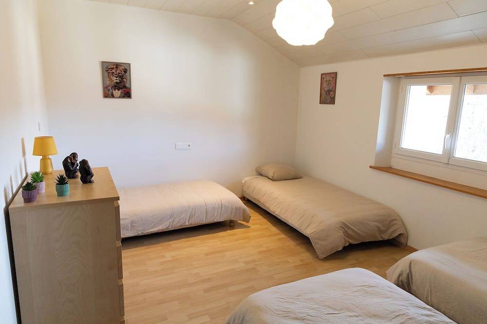 Entire apartment, Bright duplex 120 m², 6/8 pers, balcony, Jura nature in Saint-Claude (Jura), Parc naturel régional du Haut-Jura