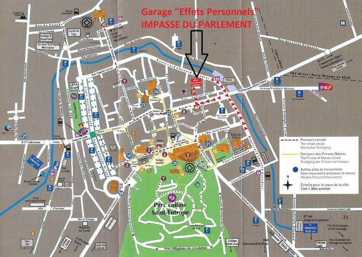 Maison d’hôte pour 2 personnes, avec vue et jardin à Orange - 4