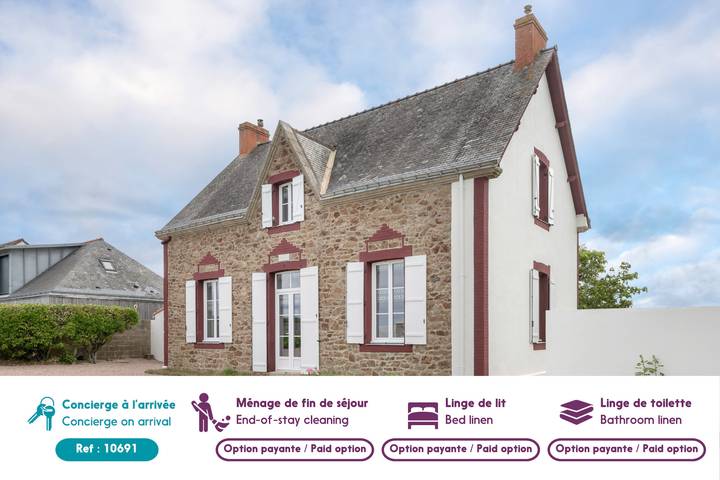 Location de vacances pour 9 personnes, avec jardin et terrasse à Assérac - 3