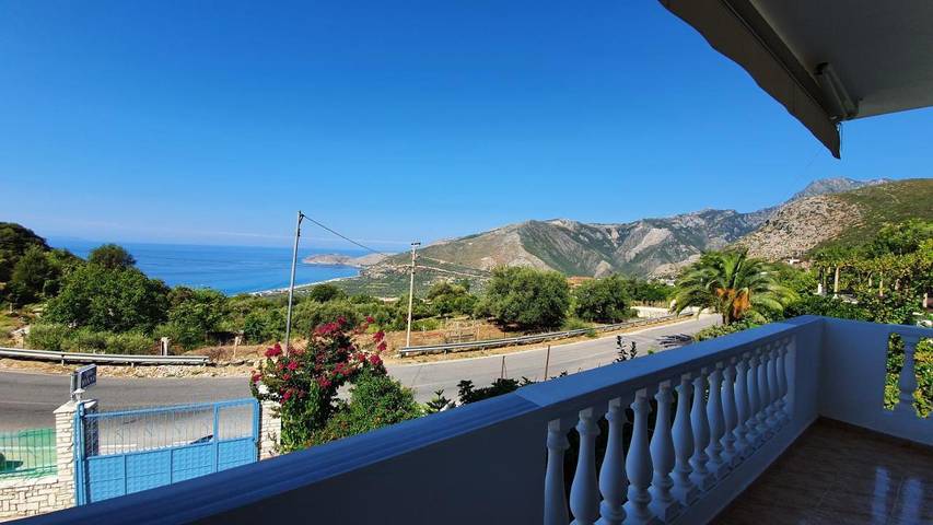 Appartement de vacances pour 2 personnes, avec jardin ainsi que balcon et vue