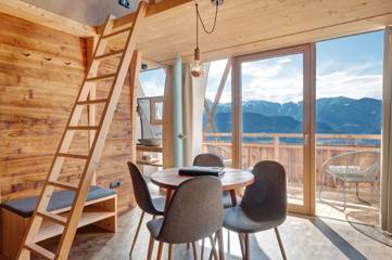 Chalet für 4 Personen, mit Garten und Sauna in Italien