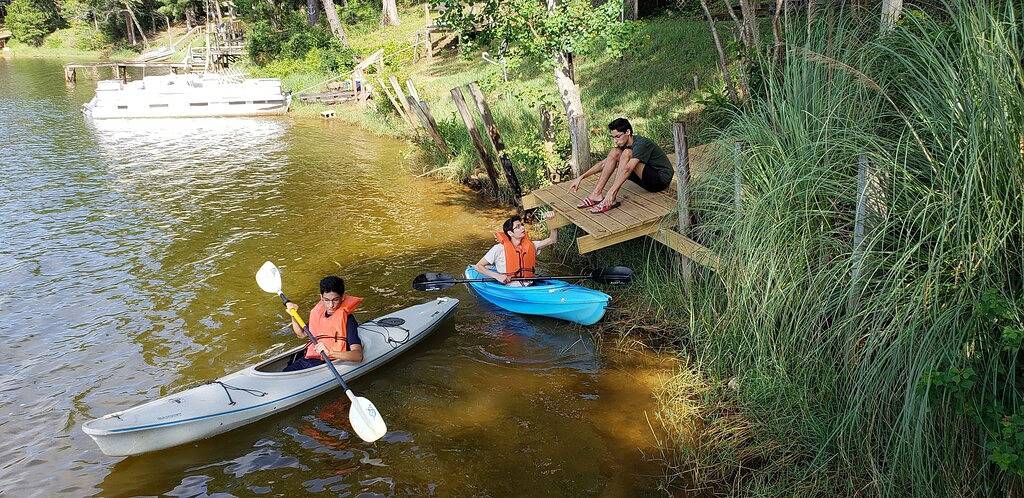 Waterfront Cabin auf Toledo Bend Lake in Toledo Bend Reservoir