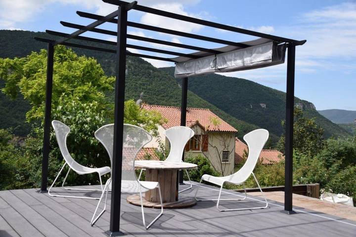 Studio pour 2 personnes, avec Jacuzzi et Jardin