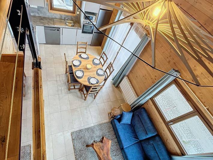 Entire apartment, Comfort chalet 6 pers. with parking and wifi in Le Corbier in Le Corbier, Villarembert
