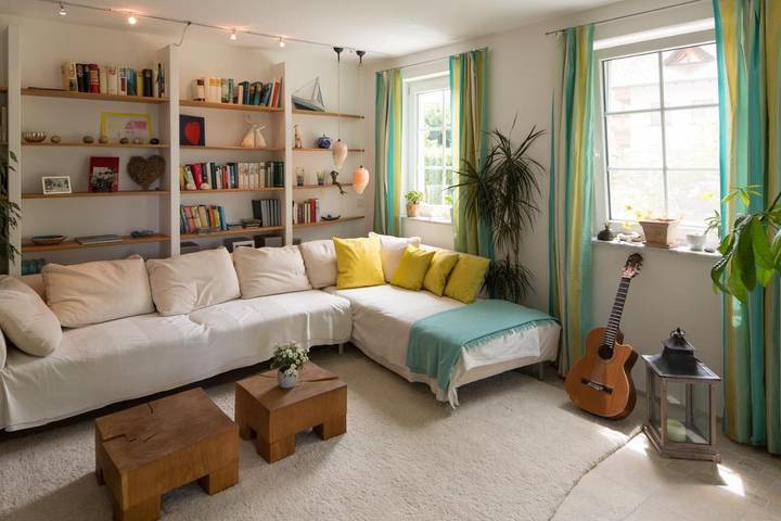 Ferienwohnung für 4 Personen, mit Ausblick und Garten sowie Seeblick in Nonnenhorn - 3