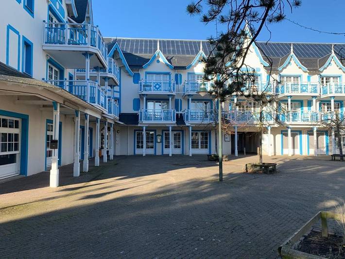 Gîte pour 4 personnes, avec vue ainsi que vue sur le lac et balcon dans Aquaclub de Belle Dune - 4