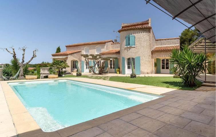 Maison de vacances pour 10 personnes, avec Piscine