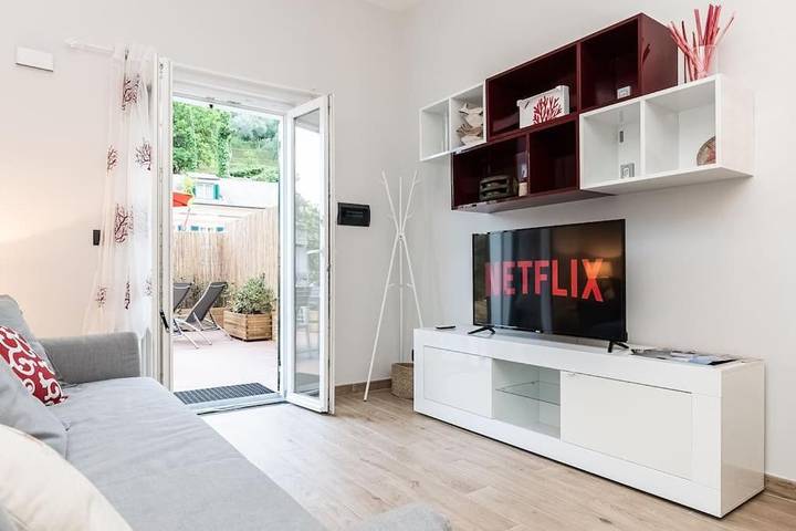 Ferienwohnung für 4 Personen, mit Garten und Terrasse sowie Ausblick, mit Haustier in Portofino - 3