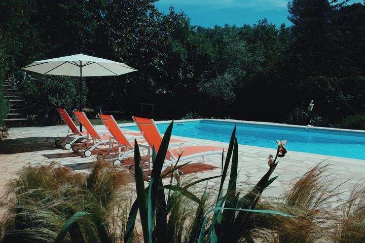Maison de vacances 'Les Breguieres' avec piscine privée, Wi-Fi et climatisation in Brignoles, Région de Brignoles