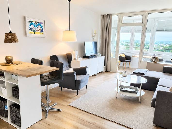 Ferienwohnung für 3 Personen, mit Balkon und Balkon/Terrasse sowie Garten in Wendtorf