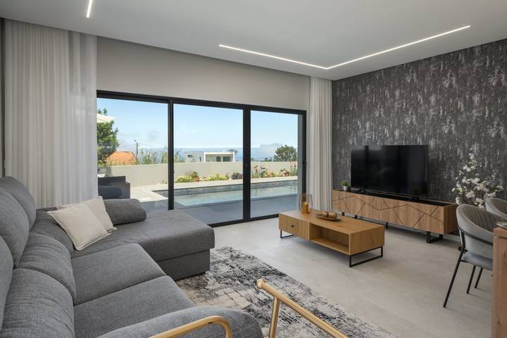 Villa pour 6 personnes, avec piscine et terrasse, adapté aux familles sur l' Île de Madère - 3