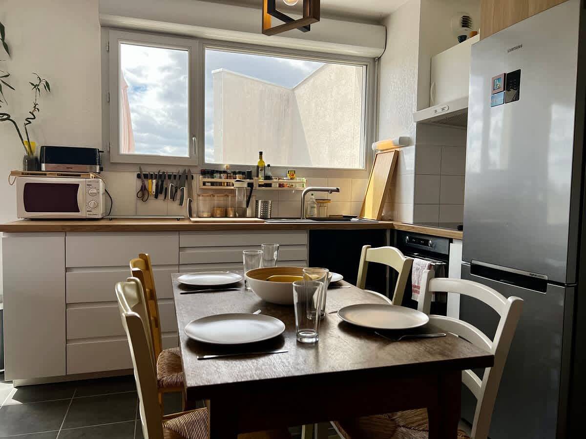 Apartamento entero, Le Pavot - 4p terrasse & vue imprenable - parking in Bonnefoy-Roseraie-Gramont, Toulouse