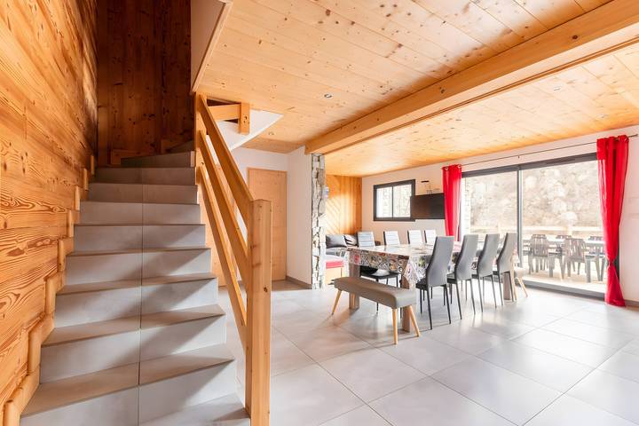Chalet pour 12 personnes, avec jardin et balcon à Valloire - 3