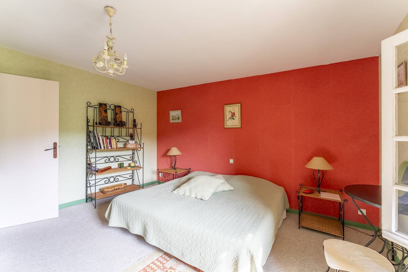 Zimmer 'Chambre Verte' mit privatem Pool, gemeinsamer Terrasse und Wi-Fi in Crillon-le-Brave, Parc naturel régional du Mont-Ventoux