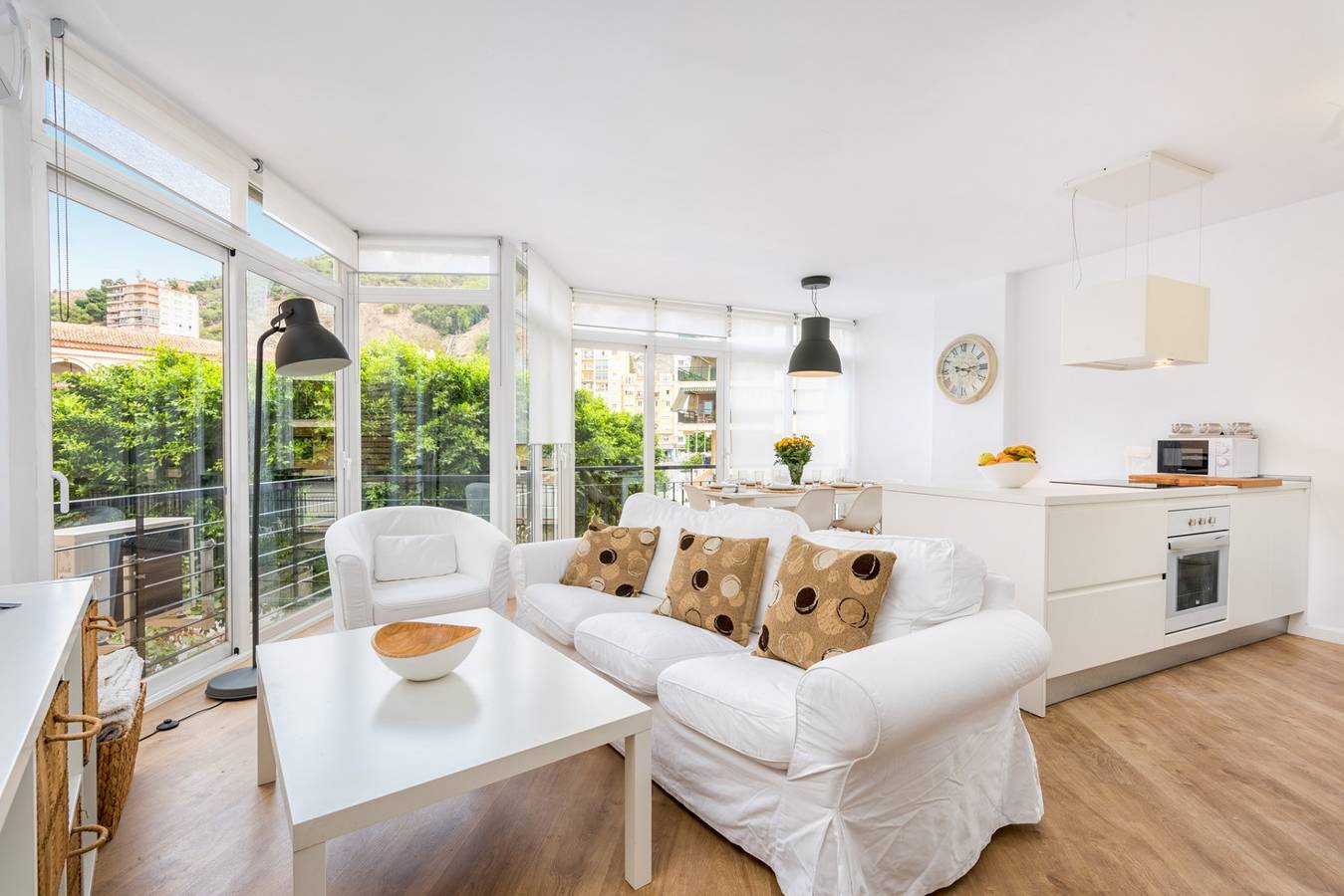 Hel lägenhet, Lägenhet för 6 Personer in Playa de la Malagueta, Malaga