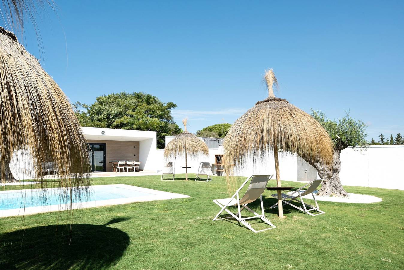 Villa Preciosa Barrosa (nur Familien) 12 Pers. mit privatem Pool, Wlan & Klimaanlage in Chiclana de la Frontera, Costa de la Luz