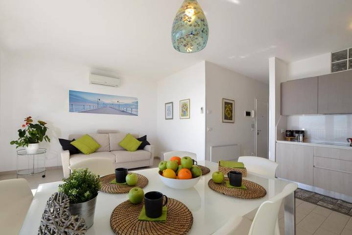 Ferienwohnung für 4 Personen, mit Pool und Ausblick sowie Garten, mit Haustier in Lignano Pineta - 3