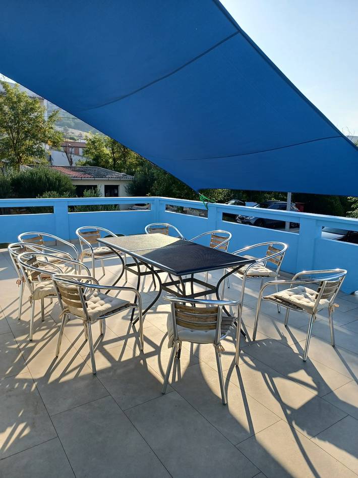 Ferienwohnung für 8 Personen, mit Balkon/Terrasse, mit Haustier