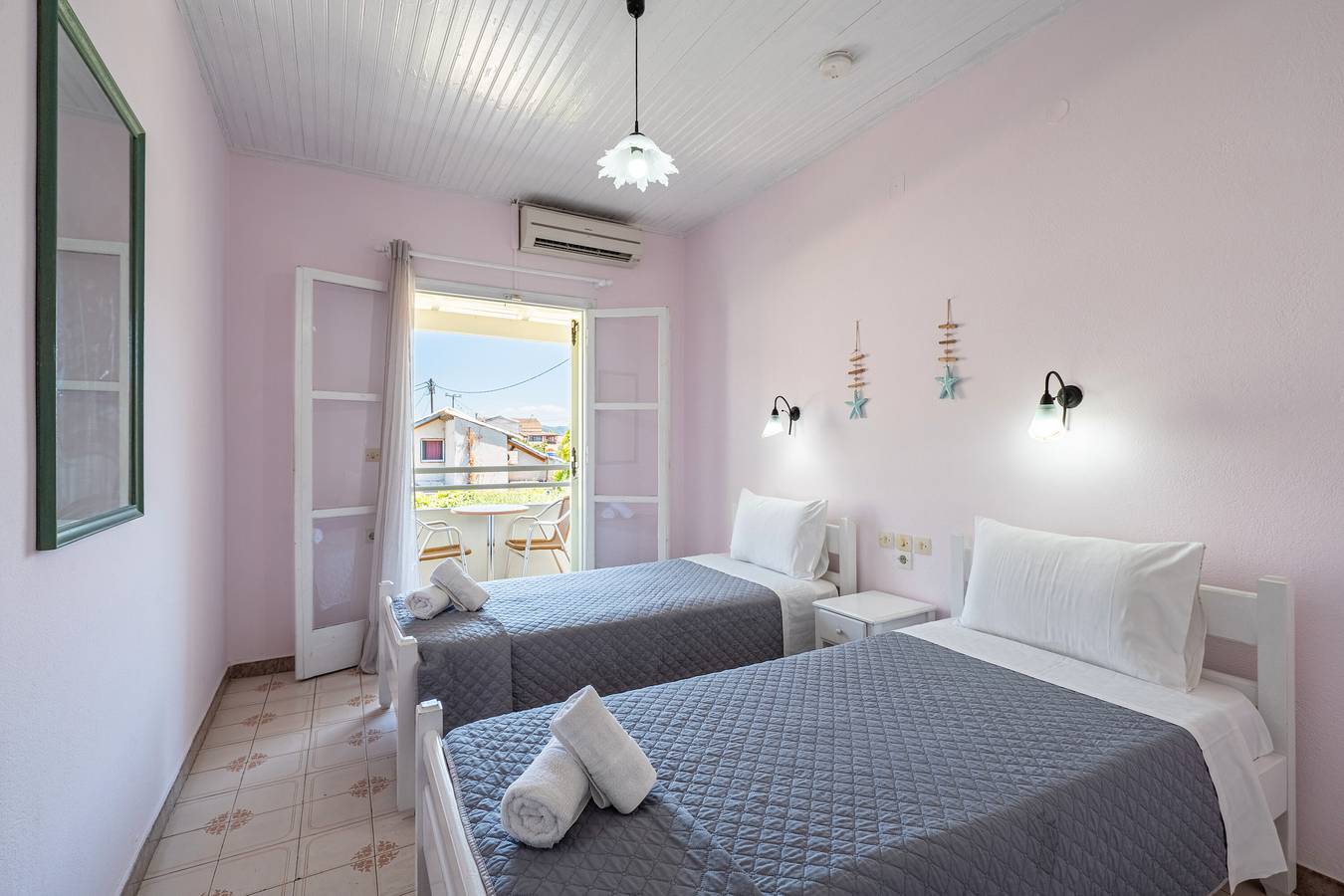 Ganze Wohnung, Apartment 'Alexandros Studios 5' mit Gemeinschaftspool, Wlan und Klimaanlage in Roda, Korfu