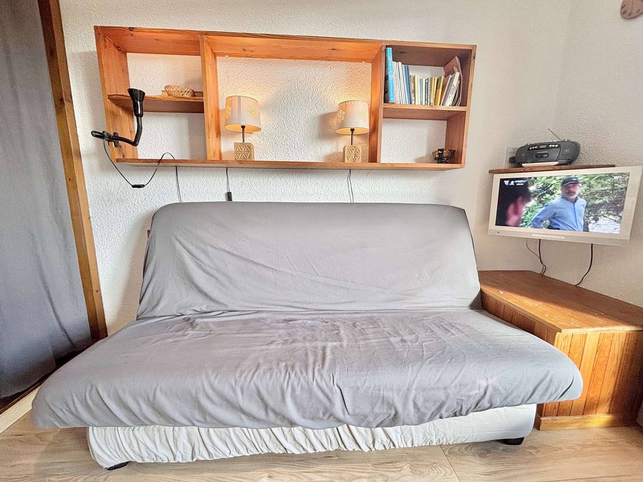 Ganze Wohnung, Gemütliches Studio in Notre-Dame-de-Bellecombe mit Parkplatz und einfachem Zugang zu den Pisten in Notre-Dame-de-Bellecombe, Albertville und Umgebung