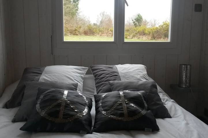 Chalet 4 people with shared pool in Hourtin, Lesparre-Médoc region