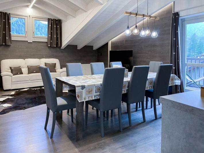 Appartamento vacanze per 8 persone, con panorama e balcone nonché sauna - 1